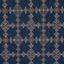 Schumacher Kalindi Embroidery Indigo Fabric