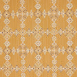Schumacher Kalindi Embroidery Saffron Fabric
