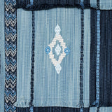 Schumacher Aravali Patchwork Denim And Indigo Fabric