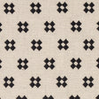 Schumacher Thandie Embroidery Carbon On Natural Fabric