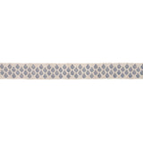 Schumacher Indigo Leila Hand Block Matka Tape