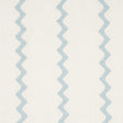 Schumacher Lazare Appliqu Sky On Ivory Fabric