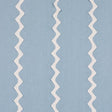 Schumacher Lazare Appliqu Ivory On Chambray Fabric