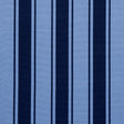 Schumacher Tangier Stripe Blue Tonal Fabric