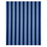 Schumacher Tangier Stripe Blue Tonal Fabric