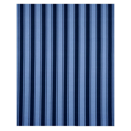 Schumacher Tangier Stripe Blue Tonal Fabric