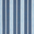 Schumacher Hampton Stripe Indoor/Outdoor Indigo Fabric