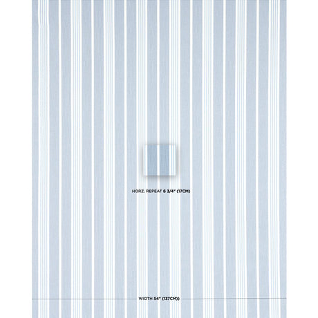 Schumacher Hampton Stripe Indoor/Outdoor Pool Fabric