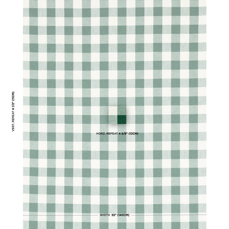 Schumacher Picnic Indoor/Outdoor Emerald Fabric