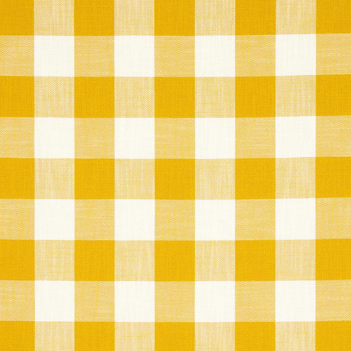 Schumacher Picnic Indoor/Outdoor Canary Fabric