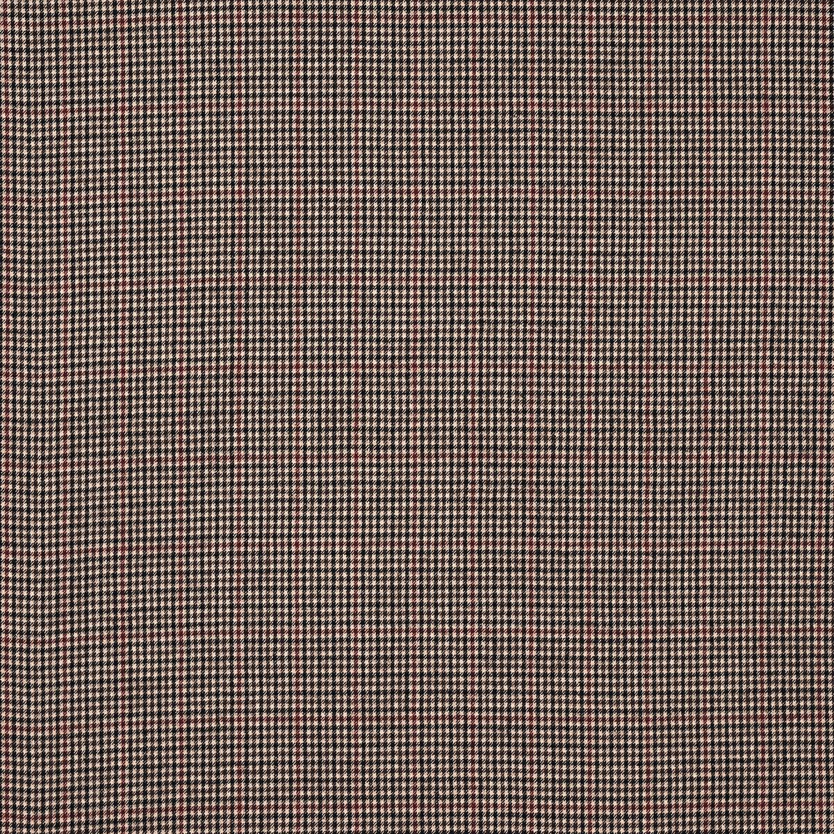 Schumacher Aldridge Wool Houndstooth Brown Fabric