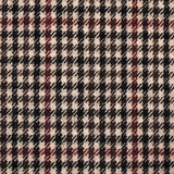 Schumacher Aldridge Wool Houndstooth Brown Fabric