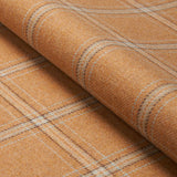 Schumacher Blackburn Merino Plaid Camel Fabric