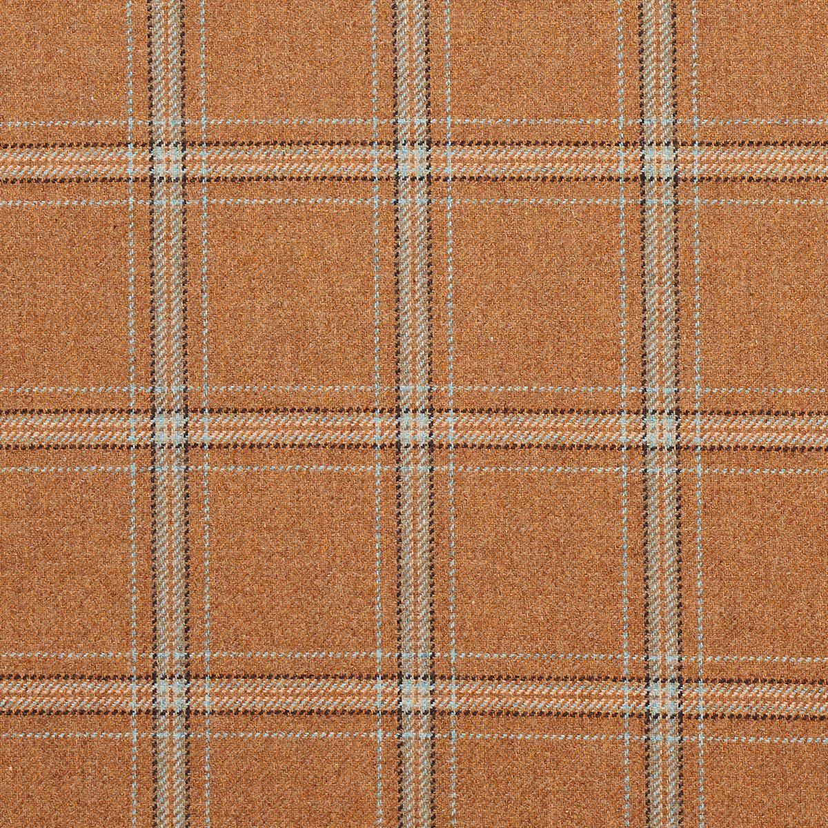 Schumacher Blackburn Merino Plaid Camel Fabric