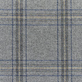 Schumacher Blackburn Merino Plaid Grey Fabric