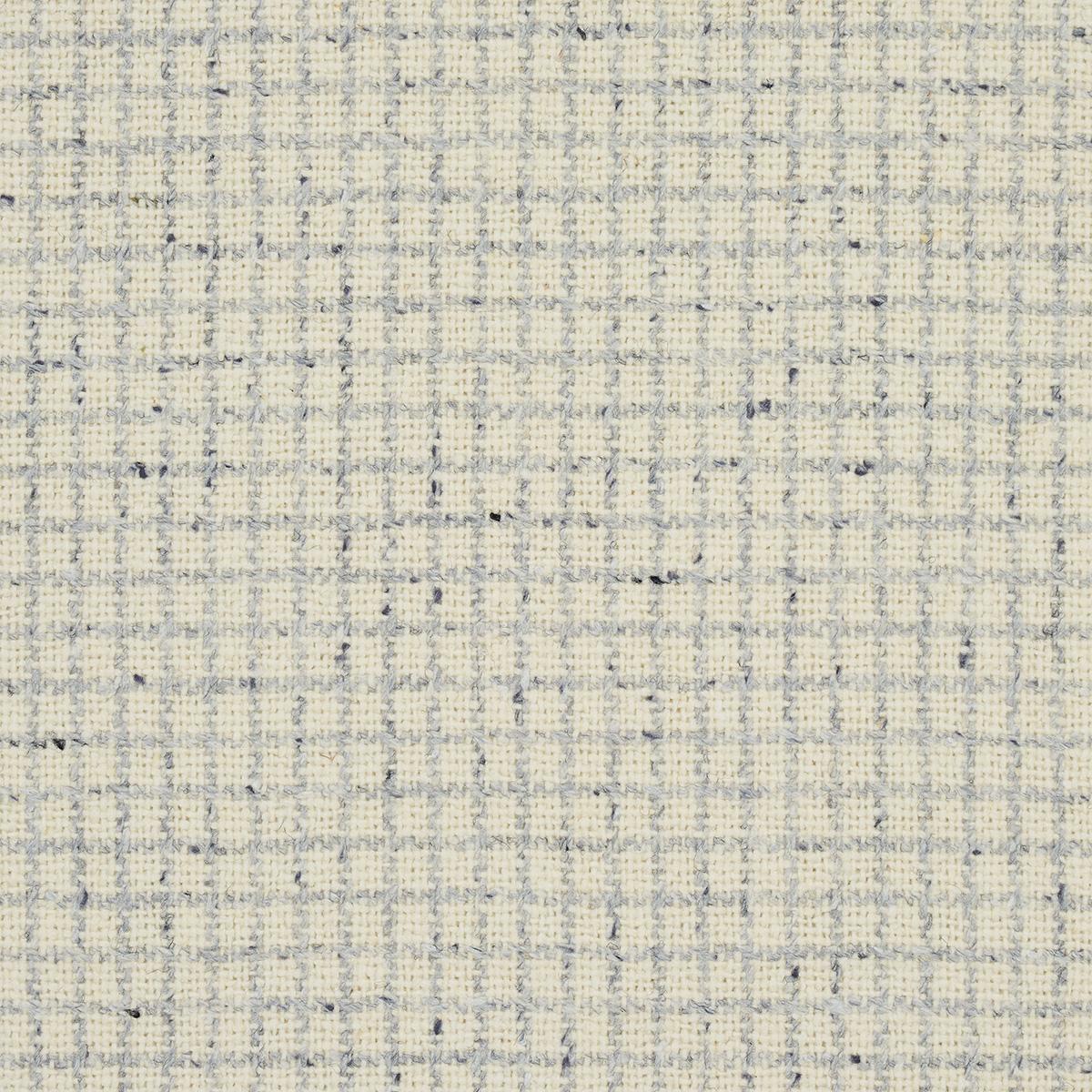 Schumacher Hudson Wool Check Ivory Fabric