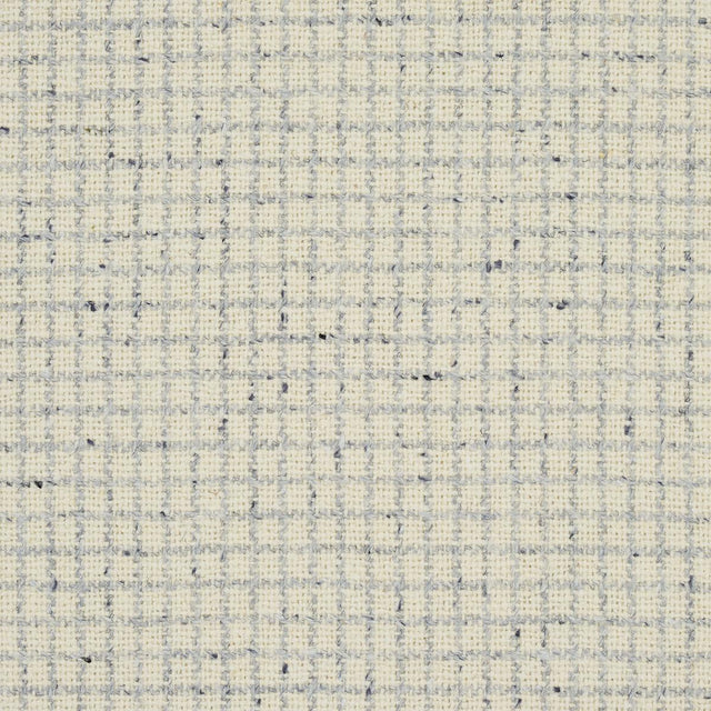 Schumacher Hudson Wool Check Ivory Fabric