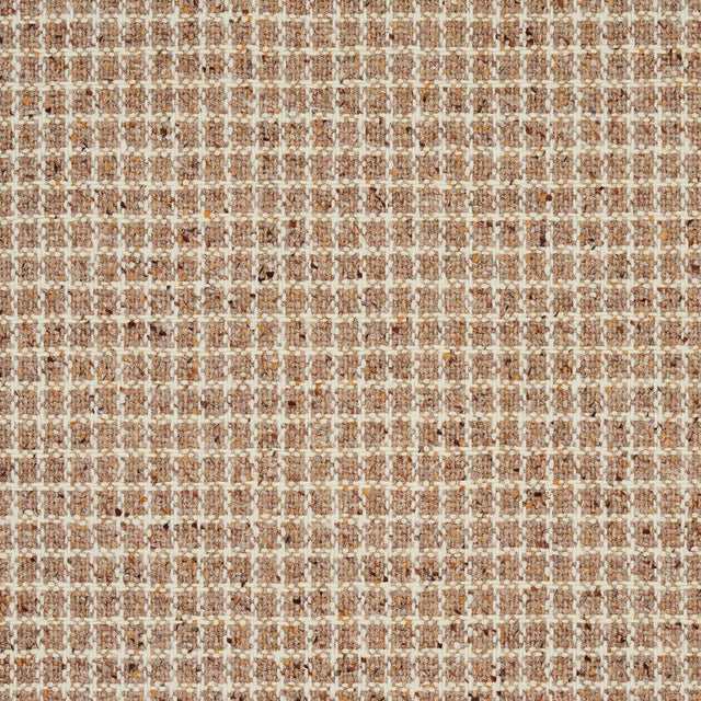 Schumacher Hudson Wool Check Camel Fabric
