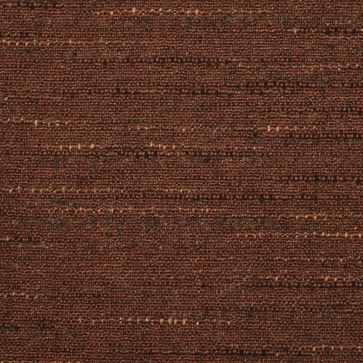 Schumacher Atlas Wool Texture Dark Copper Fabric