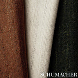Schumacher Atlas Wool Texture Charcoal Fabric