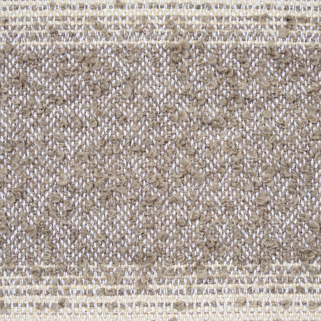 Schumacher Jessen Alpaca Stripe Fog Fabric