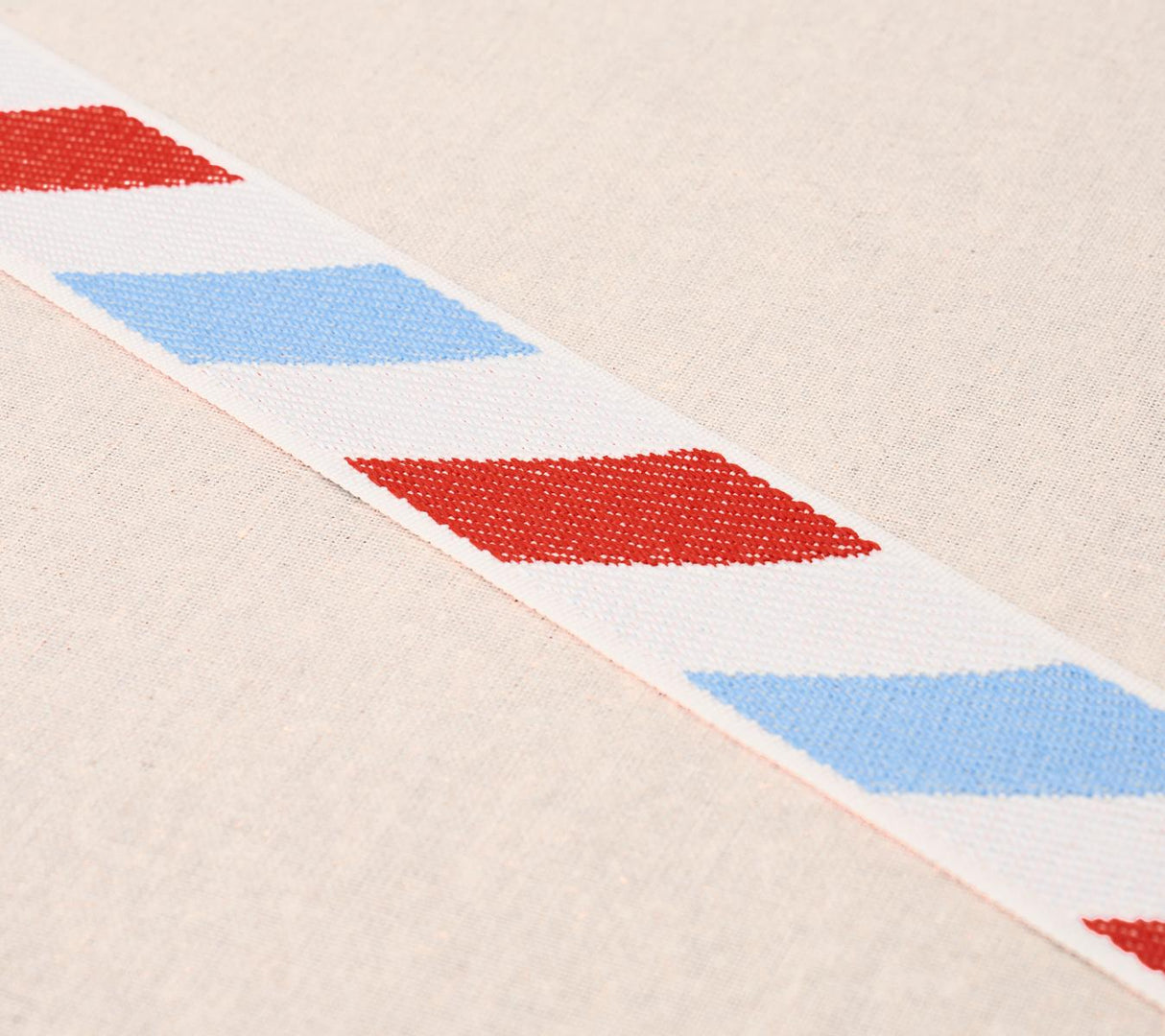 Schumacher Red And Blue Airmail I Indoor/Outdoor Tape