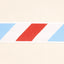 Schumacher Red And Blue Airmail I Indoor/Outdoor Tape