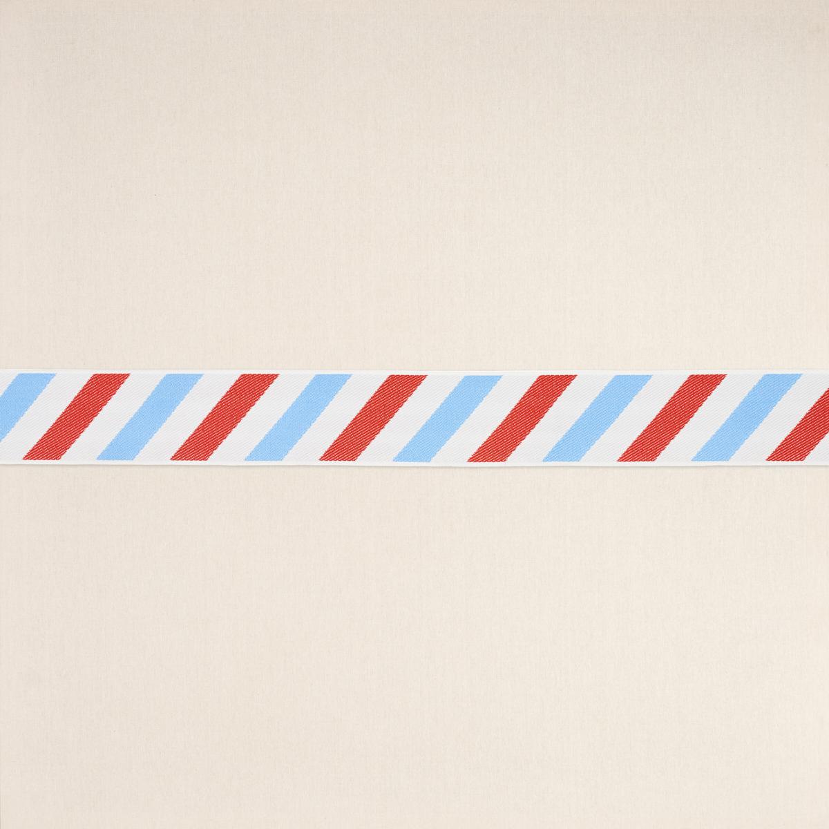 Schumacher Red And Blue Airmail Ii Indoor/Outdoor Tape