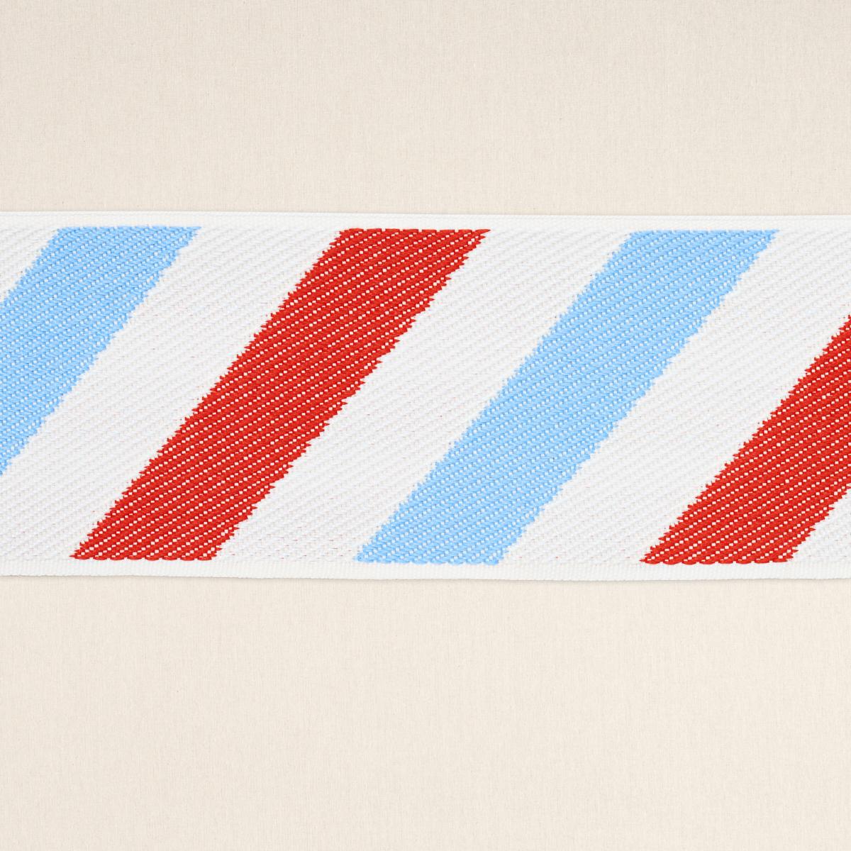 Schumacher Red And Blue Airmail Ii Indoor/Outdoor Tape