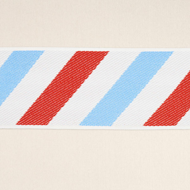 Schumacher Red And Blue Airmail Ii Indoor/Outdoor Tape