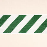 Schumacher Green And Ivory Airmail Ii Indoor/Outdoor Tape