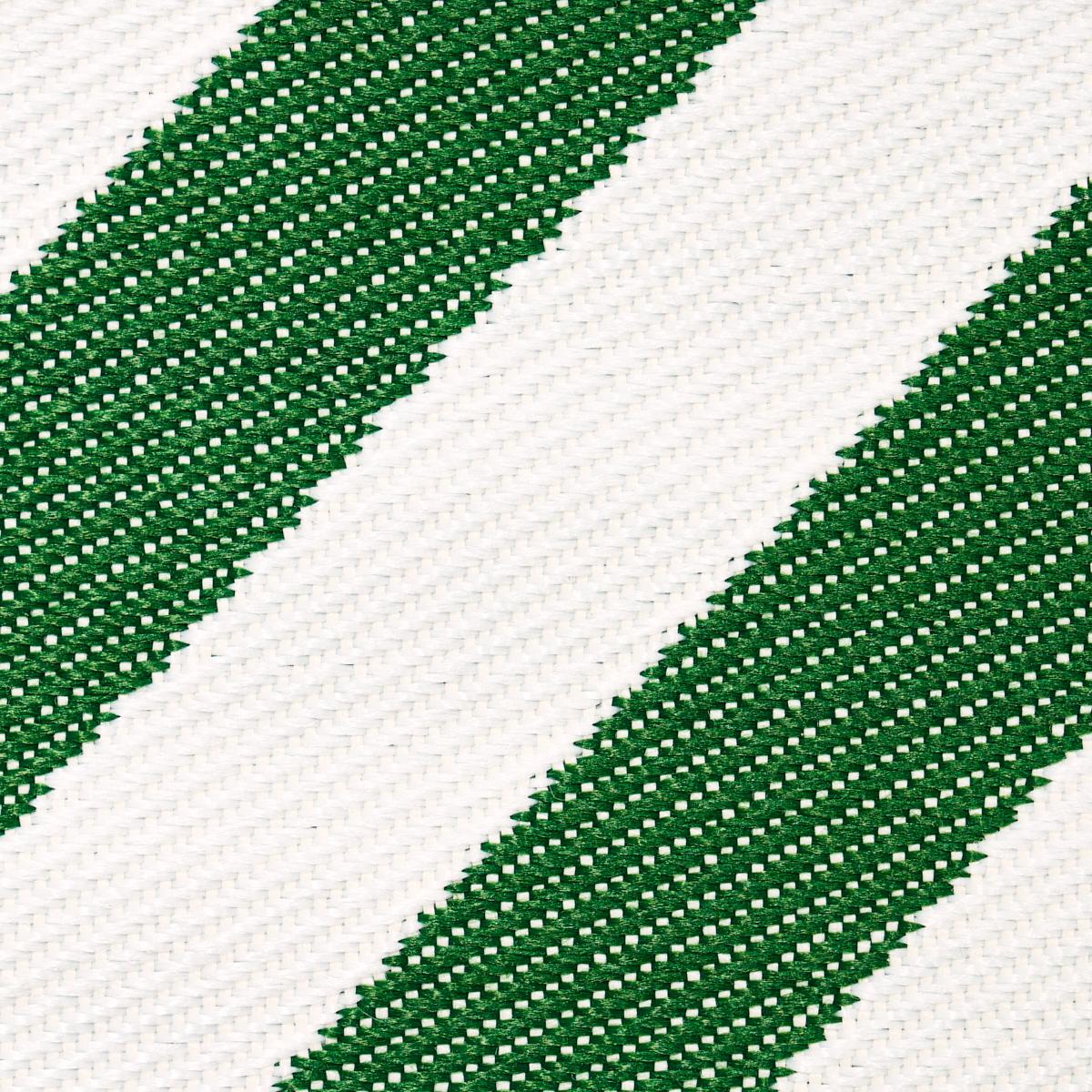 Schumacher Green And Ivory Airmail Ii Indoor/Outdoor Tape