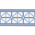 Schumacher Ocean Napoleon Indoor/Outdoor Tape