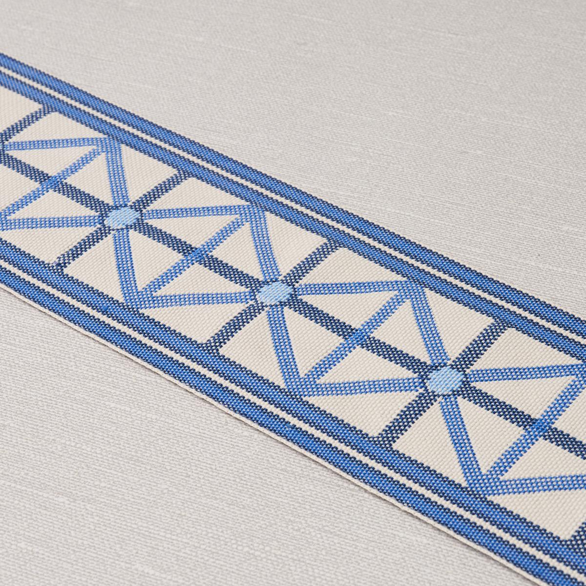 Schumacher Napoleon Indoor/Outdoor Tape Ocean Trim