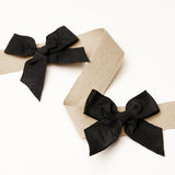 Schumacher Claudia Tape Black On Neutral Trim