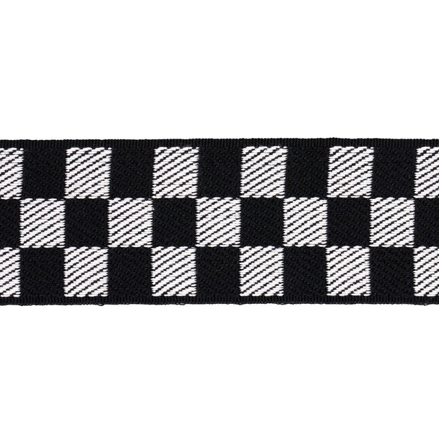 Schumacher Black & Ivory Zee Tape