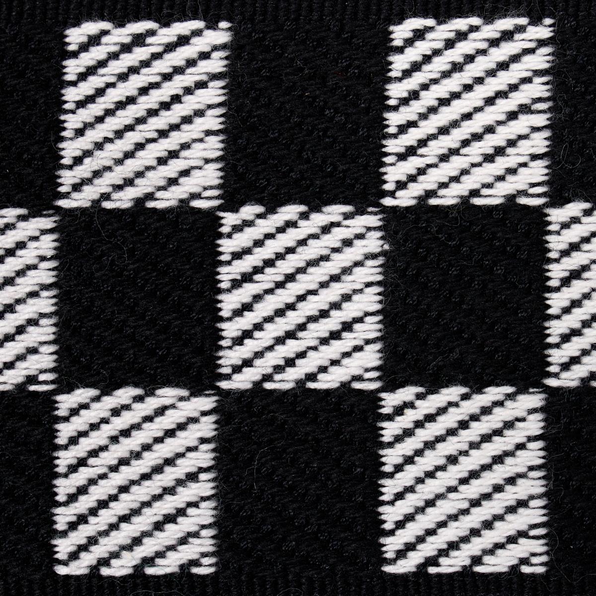 Schumacher Black & Ivory Zee Tape