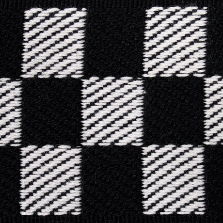 Schumacher Black & Ivory Zee Tape