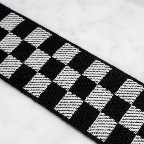 Schumacher Black & Ivory Zee Tape