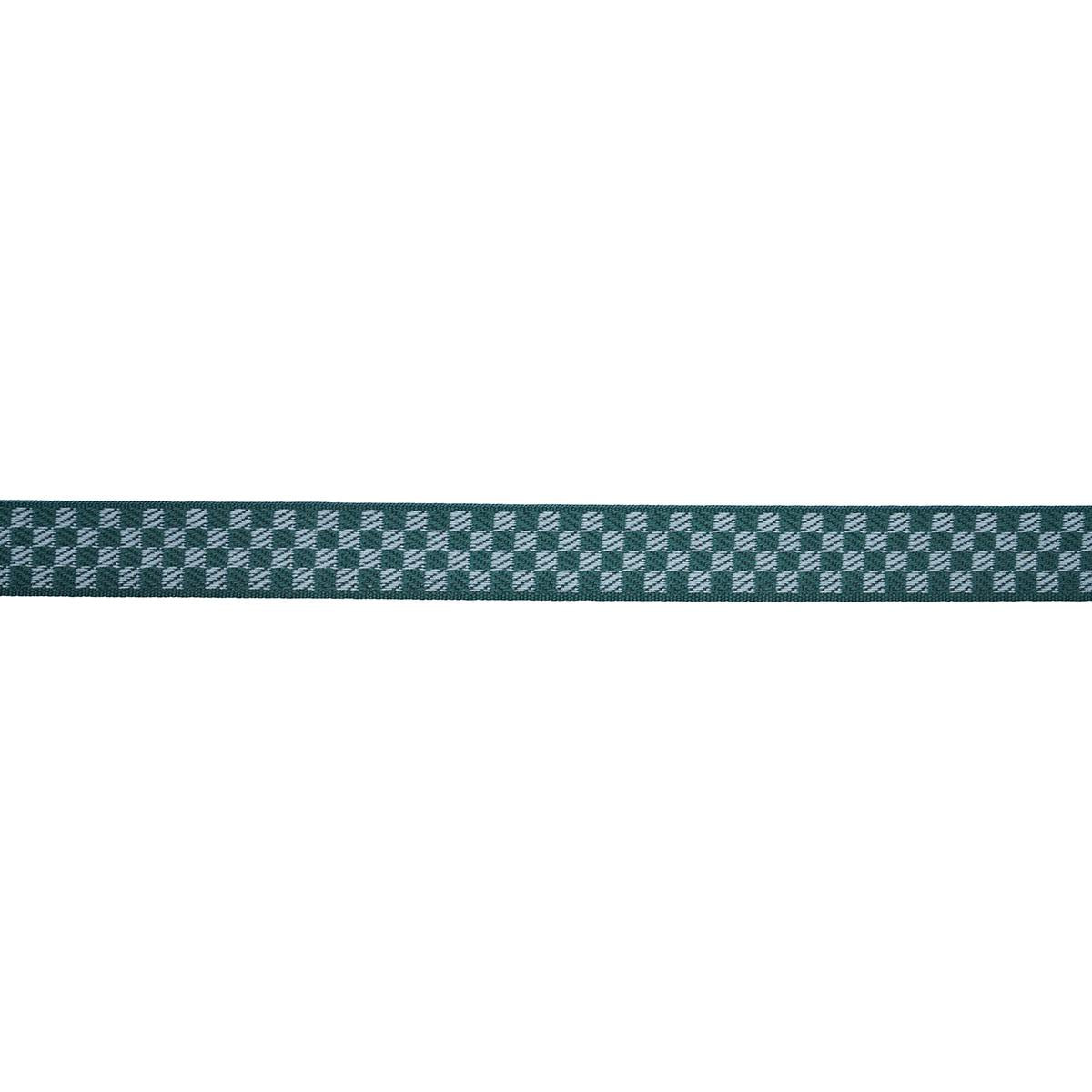 Schumacher Teal Zee Tape Narrow