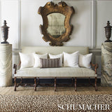 Schumacher Graphite 8' x 10' Iconic Leopard Hand-Knotted Rug