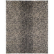 Schumacher Graphite 9' x 12' Iconic Leopard Hand-Knotted Rug