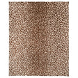 Schumacher Brown 8' x 10' Iconic Leopard Hand-Knotted Rug