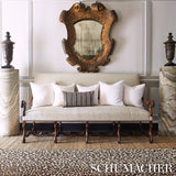 Schumacher Brown 9' x 12' Iconic Leopard Hand-Knotted Rug