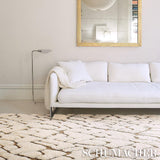 Schumacher Ivory & Sand 10' x 8' Zimba Rug