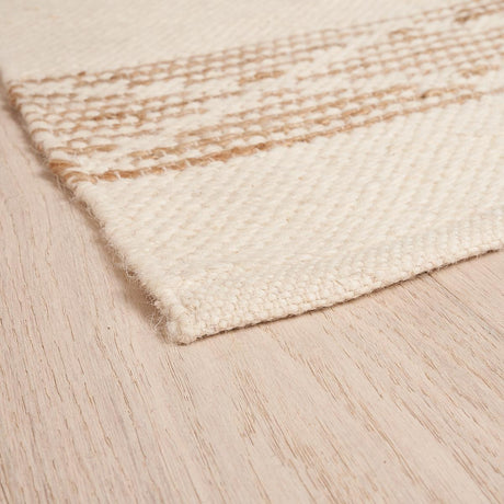 Schumacher Sequoia Stripe Jute Natural 6' x 9' Rug