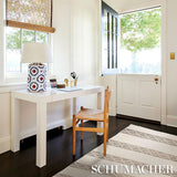 Schumacher Sequoia Stripe Jute Natural 6' x 9' Rug