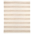 Schumacher Natural 8' x 10' Sequoia Stripe Jute Rug