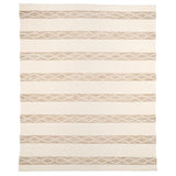 Schumacher Natural 8' x 10' Sequoia Stripe Jute Rug