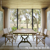 Schumacher Sequoia Stripe Jute Natural 8' x 10' Rug